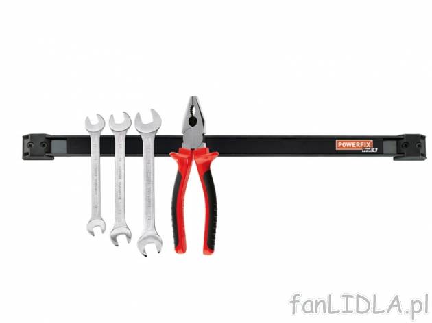 Listwa magnetyczna na narzędzia Powerfix, cena 19,99 PLN za 1 szt. 
- dł. ok. ...