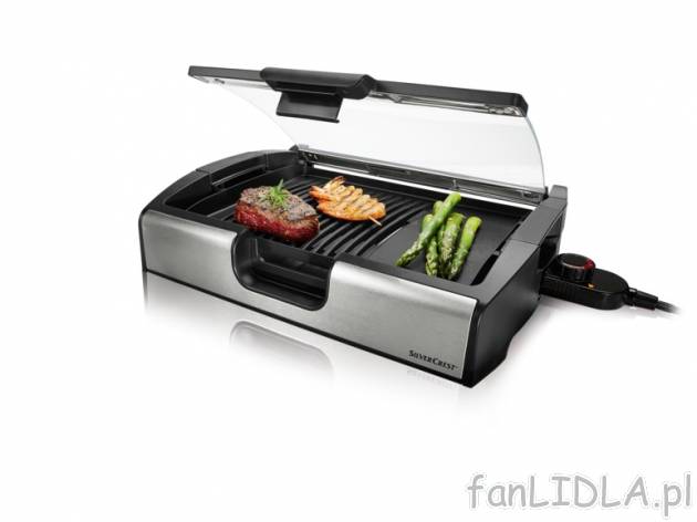 Grill stołowy 1800 W Silvercrest Kitchen Tools, cena 149,00 PLN za 1 szt. 
- wysokiej ...