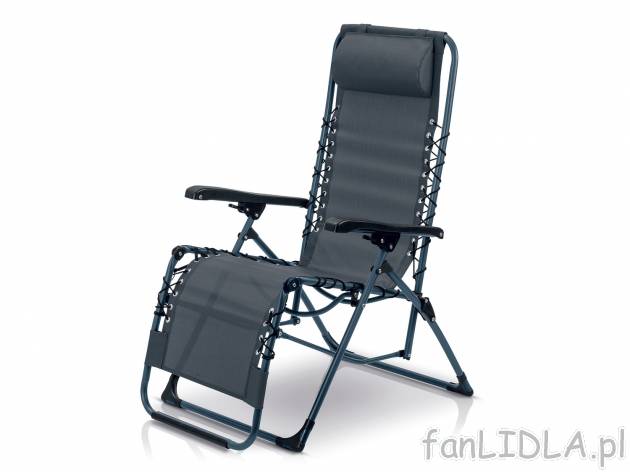 Leżak aluminiowy , cena 179,00 PLN 
- 65 x 109 x 85,5 cm (szer. x wys. x gł.)
- ...