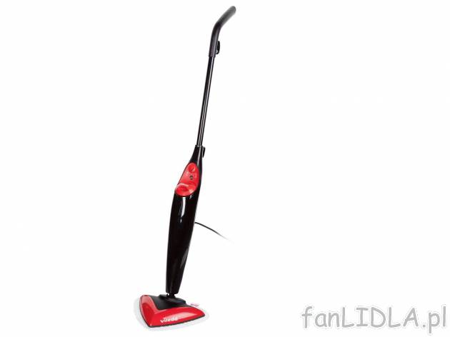 Mop parowy 1550 W Vileda, cena 219,00 PLN 
- Usuwa aż 99% bakterii!
- w zestawie: ...