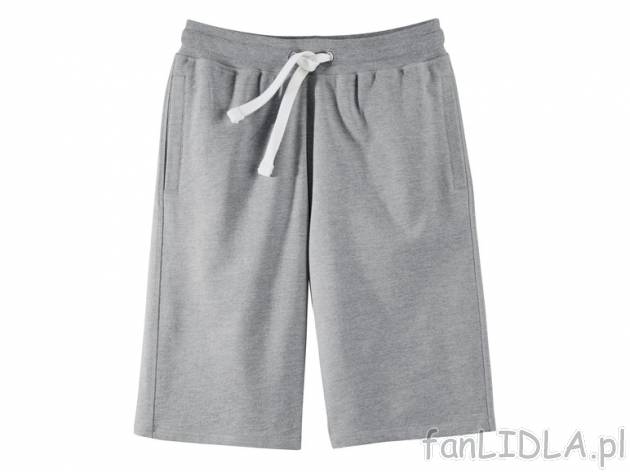 Bermudy dresowe Livergy, cena 27,00 PLN za 1 para 
- 3 wzory 
- rozmiary: M - XXL ...