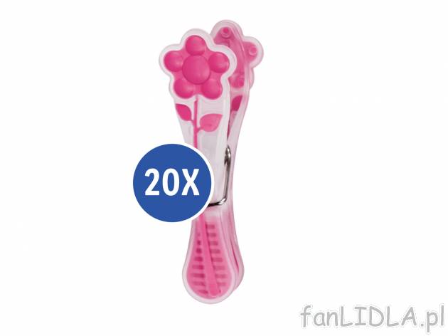 Zestaw 20 klamerek AquaPur, cena 11,99 PLN  

Opis