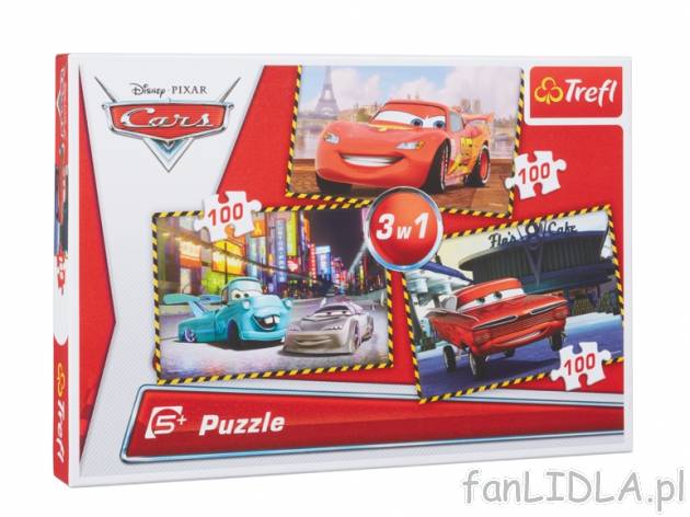 Puzzle , cena 15,99 PLN za 1 opak. 
- różne motywy do wyboru
- 3 lub 4 układanki ...