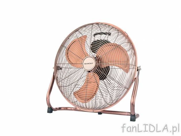 Wentylator podłogowy 100 W Silvercrest, cena 159,00 PLN 
- &Oslash; 45 cm
- ...