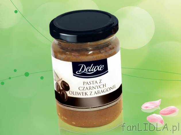 Sos oliwkowy , cena 5,99 PLN za 135 g/1 opak., 100 g=4,44 PLN. 
Znakomite, delikatne ...