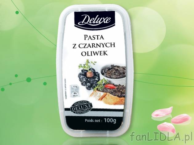 Pasty , cena 4,49 PLN za 100 g/1 opak. 
- Gęste, kremowe pasty do grzanek, kanapek ...