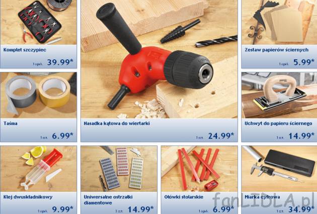 Narzędzia Parkside w LIDL. Nasadka kątowa do wiertarki