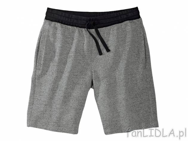 Bermudy dresowe Livergy, cena 29,99 PLN za 1 para 
- 3 wzory 
- rozmiary: M - XXL ...