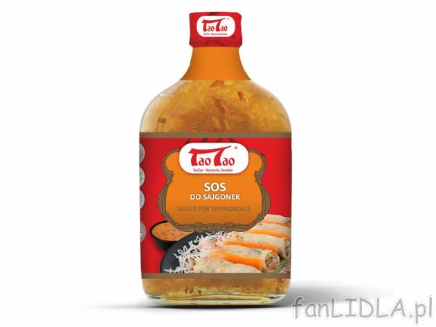 Sos Tao Tao , cena 4,00 PLN za 190/200/220 g/1 opak., 100 g=2,57/2,45/2,22 PLN. ...
