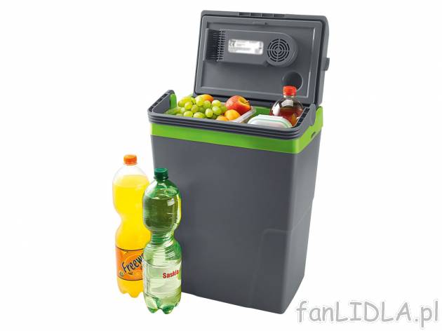 Turystyczna lodówka elektryczna 21 l Crivit, cena 139,00 PLN 
- szybkie i równomierne ...