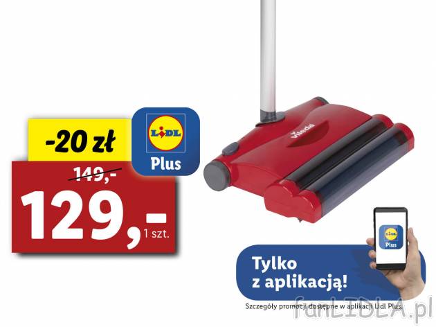 Szczotka akumulatorowa Quick & Clean Vileda, cena 149,00 PLN 
- czas pracy ...