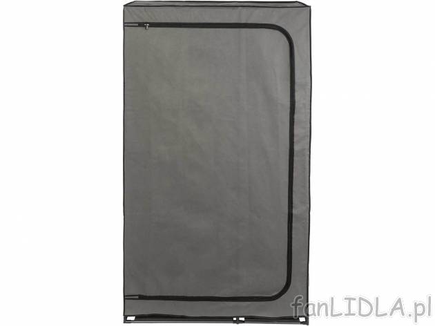 Szafa tekstylna Livarno, cena 74,90 PLN 
- ok. 174 x 100 x 46 cm (wys. x szer. ...