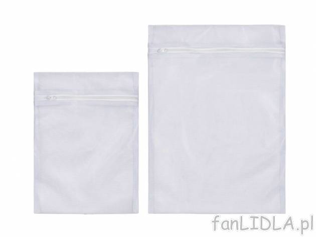 Zestaw 2 woreczków do prania AquaPur, cena 7,99 PLN 
- 39 x 27 cm i 29 x 20 cm
- ...
