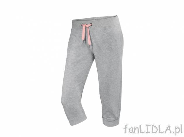 Spodnie dresowe 3/4 , cena 24,99 PLN za 1 para 
- rozmiary: XS - L (nie wszystkie ...