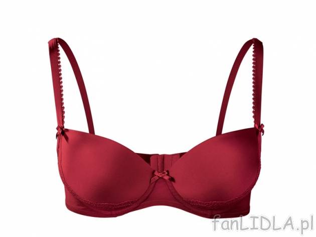 Biustonosz push-up Esmara, cena 19,99 PLN za 1 szt. 
- eleganckie wykończenie ...