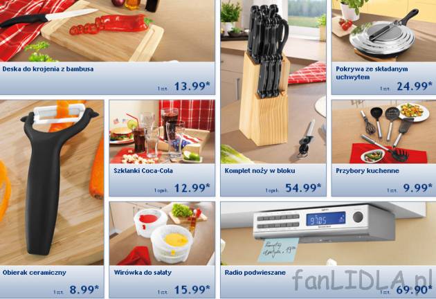 Narzędzia kuchenne z Lidla