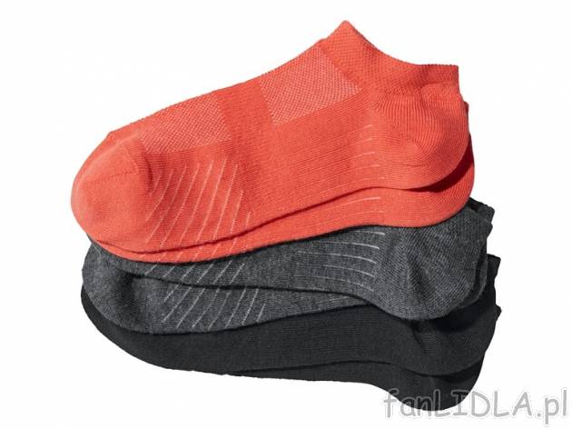 Skarpety damskie lub męskie, 3 pary , cena 9,99 PLN za 1 opak., 1 para = 3,33 (cena ...