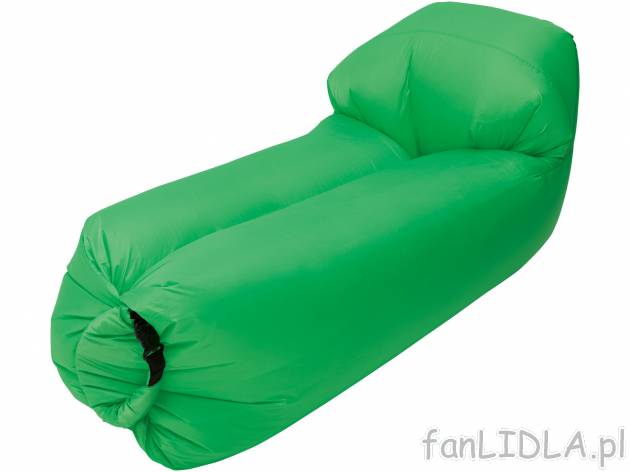 Sofa dmuchana wiatrem Crivit, cena 69,90 PLN 
- bardzo wygodna i odporna na rozdarcia
- ...