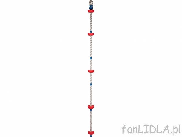 Lina do wspinania Playtive Junior, cena 34,99 PLN  
-  maks. 100 kg
Opis

- 3+