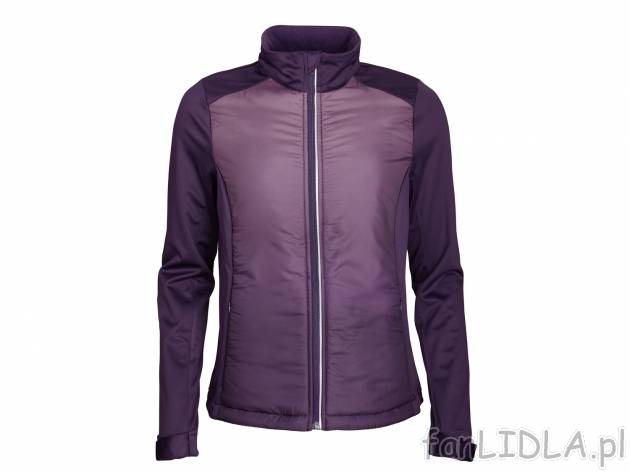 Damska kurtka Softshell , cena 49,99 PLN. Ciepła kurtka ze stójką, zapinana na ...