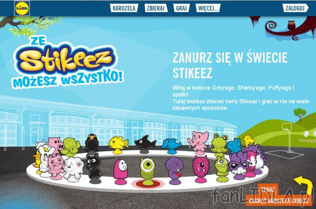 Gry i zabawy z Stikeez
