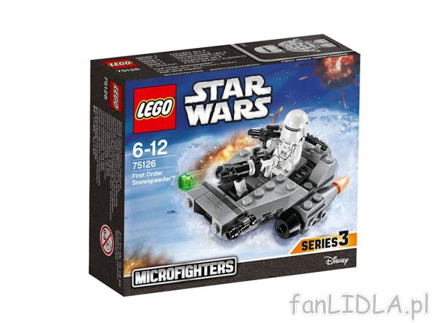 Klocki LEGO: 75125, 75126 lub 10731 , cena 34,99 PLN za 1 opak. 
- do wyboru: 
- ...