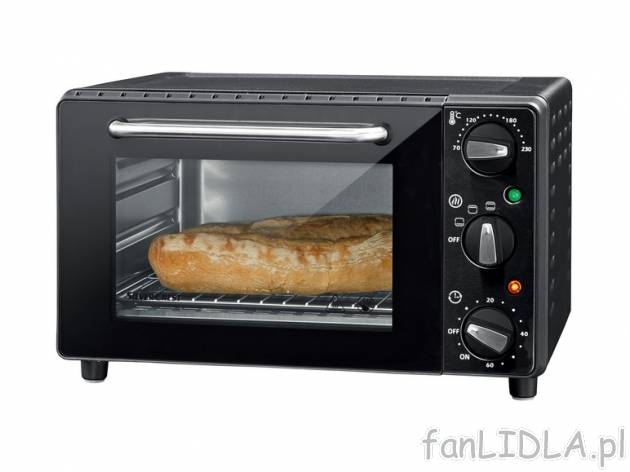 Piekarnik elektryczny z funkcją grilla 1300 W , cena 149,00 PLN za 1 szt. 
- płynna ...