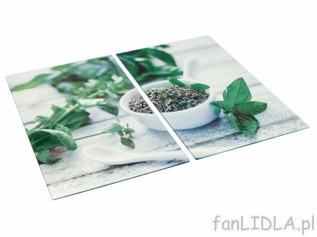Szklane deski do krojenia, 2 szt. 50 x 30 cm Ernesto, cena 29,99 PLN za 1 opak. ...