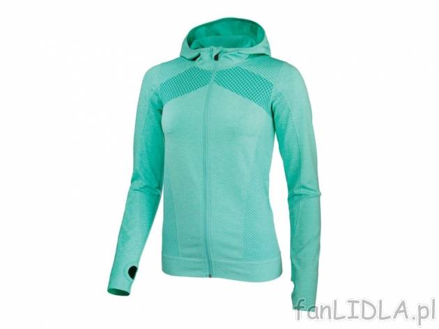 Bezszwowa bluza funkcyjna , cena 34,99 PLN za 1 szt. 
- z otworem na kciuk 
- ...