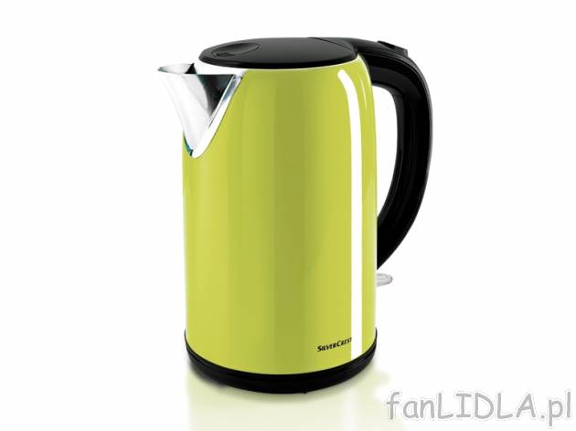 Czajnik elektryczny 2400W 1,7l Silvercrest Kitchen Tools, cena 88,00 PLN za 1 opak. ...