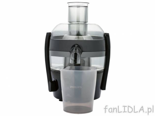 Sokowirówka Philips HR1832/02 , cena 199,00 PLN 
- moc: 500 W
- wszystkie zdejmowane ...