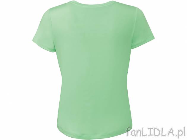 T-shirt sportowy damski Crivit, cena 17,99 PLN 
- rozmiary: S-L
- szybkoschnący ...
