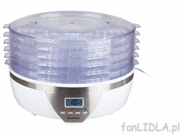 Suszarka 350 W Silverscrest Kitchen Tools, cena 139,00 PLN 
- DO SUSZENIA: GRZYBÓW, ...