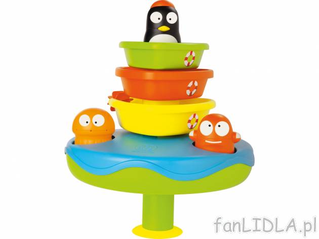 Zabawka do kąpieli Playtive Junior, cena 69,90 PLN 
fontanna 
- w zestawie baterie
- ...