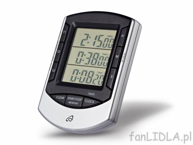 Minutnik Auriol, cena 19,99 PLN za 1 szt. 
- timer i stoper z dokładnością do ...