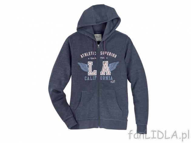 Bluza Esmara, cena 39,99 PLN za 1 szt. 
- rozpinana, z kapturem 
- rozmiary: XS ...