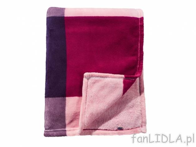 Koc 150 x 200 cm Meradiso, cena 34,99 PLN za 1 szt. 
- bardzo miękki i delikatny ...