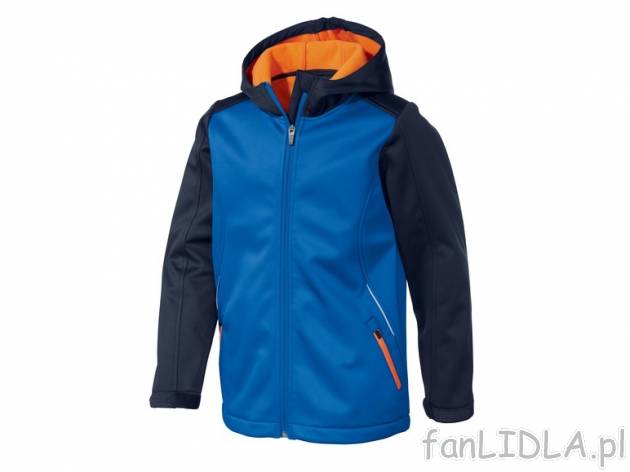 Chłopięca wielozadaniowa kurtka softshell , cena 45,00 PLN za 1 szt. 
- rozmiary: ...