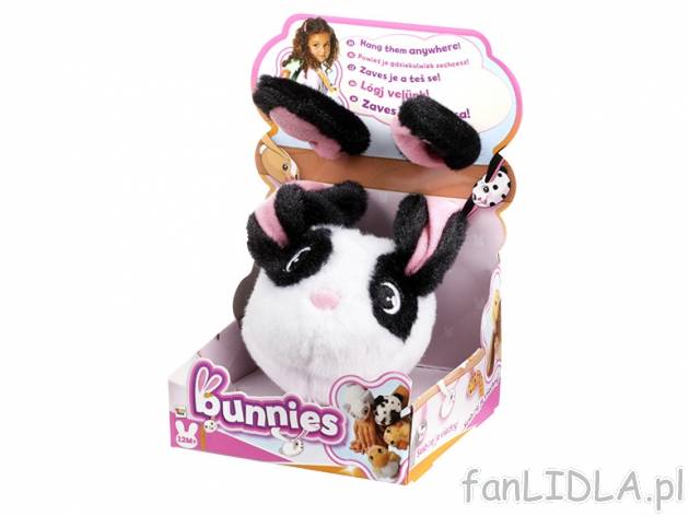 Bunnies Maskotka Króliczek magnetyczny , cena 19,99 PLN za 1 szt. 
- z przyjemnego ...