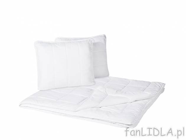 Dwustronny komplet kołdra 160x200cm+ 2 poduszki 70x80cm Meradiso, cena 59,00 PLN ...