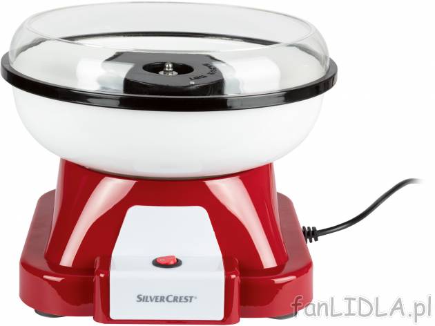 Maszyna do waty cukrowej 500 W Silverscrest Kitchen Tools, cena 99,00 PLN 
- w zestawie: ...
