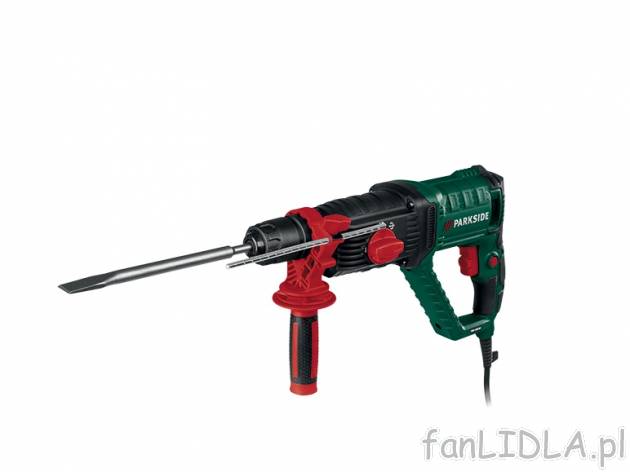 Młotowiertarka z udarem elektropneumatycznym 1050 W Parkside, cena 179,00 PLN za ...