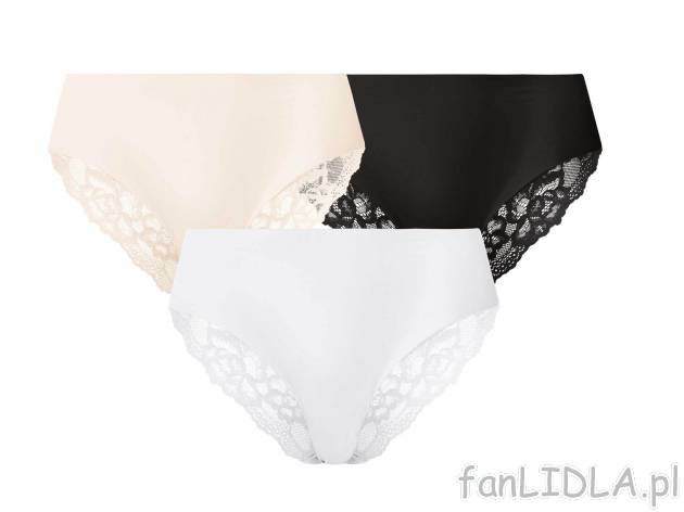 Majtki bezszwowe, 3 pary* Esmara Lingerie, cena 7,99 PLN 
- rozmiary: S-L
Dostępne ...