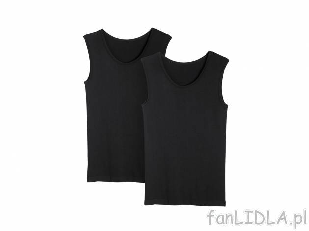 Podkoszulki, 2 szt. , cena 39,99 PLN 
- rozmiary: M-XXL
- dekolt w 