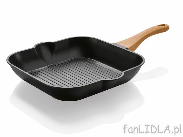 Patelnia grillowa Ernesto, cena 64,90 PLN 
- odporna na zarysowania i ścieranie
- ...