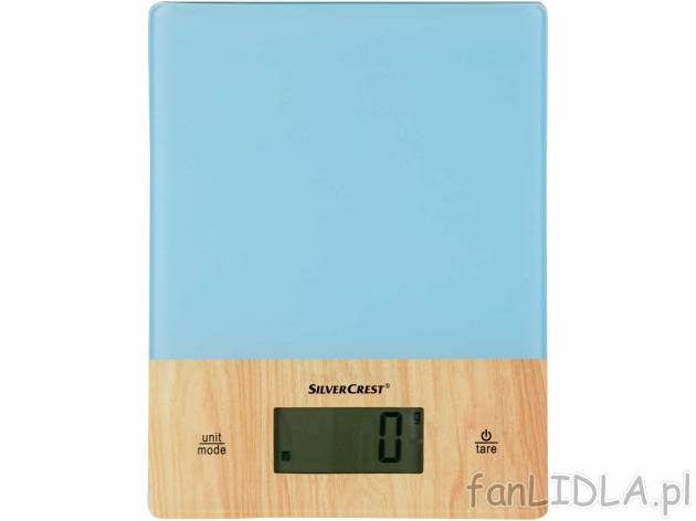 Waga kuchenna Silverscrest Kitchen Tools, cena 29,99 PLN 
- ważenie z dokładnością ...
