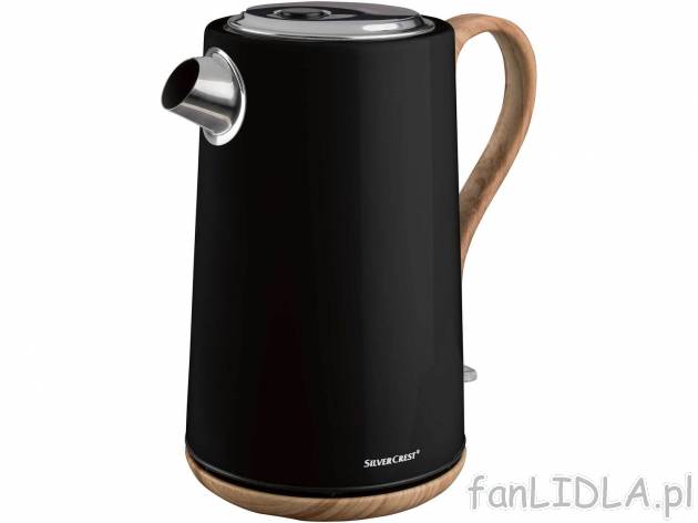 Czajnik elektryczny 2400 W Silverscrest Kitchen Tools, cena 79,90 PLN 
- dno ze ...