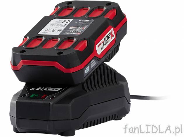 Akumulator litowo-jonowy Parkside, X20VTeam 20 V, 2 Ah z ładowarką Parkside, cena ...