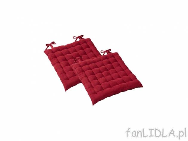 Poduszki na krzesła 40 x 40 cm, 2 szt. Meradiso, cena 34,99 PLN za 1 opak. 
- ...