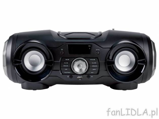 Radioodtwarzacz CD z systemem nagłośnienia stereo Bluetooth® Silvercrest, cena ...
